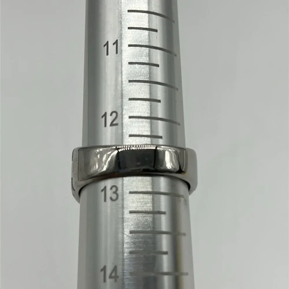 Black Stone Handmade Men’s Ring – Size 12.5 – Stainless Steel – NWT